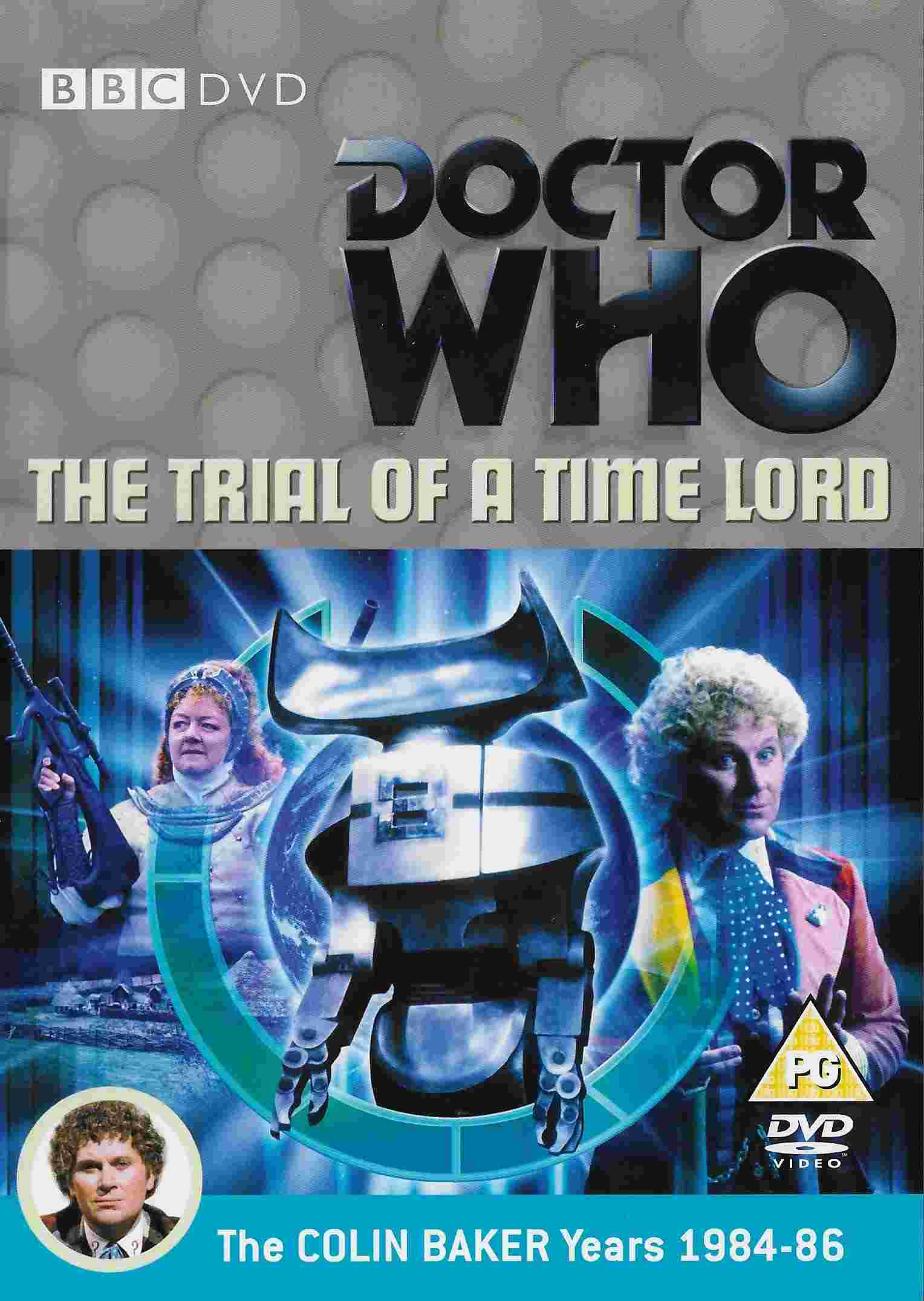 Picture of BBCDVD 2422A Doctor Who - The trial of a Time Lord - Parts 1-4 - The mysterious planet by artist Robert Holmes from the BBC records and Tapes library